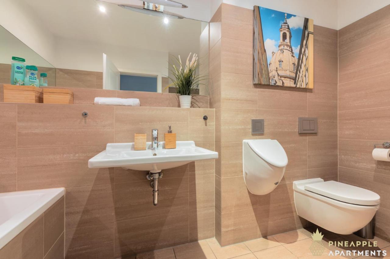 Pineapple Apartments Palais Am Neumarkt - 90 Qm - 1X Free Parking Drezno Zewnętrze zdjęcie